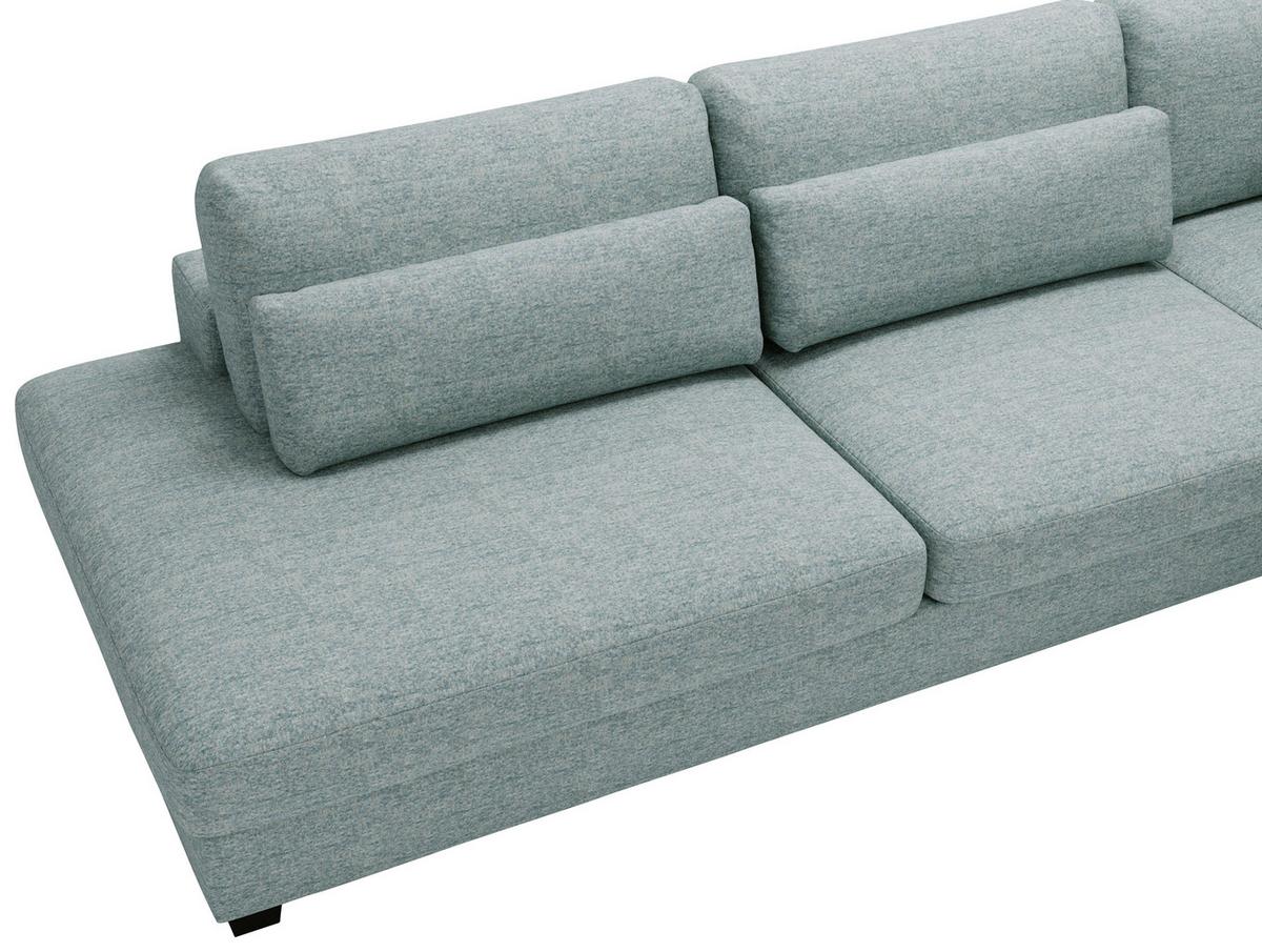 Sven Hellblau S: 332x244 cm - Schwarz/Hellblau, Design, Textil (332/244cm) - Livetastic