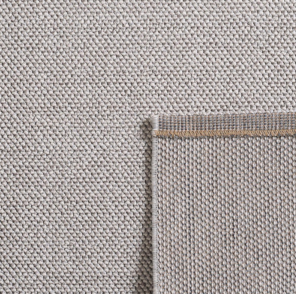 Webteppich Loom 240 X 340 4300 Silver - Silberfarben, Basics, Textil (240/340cm) - Novel