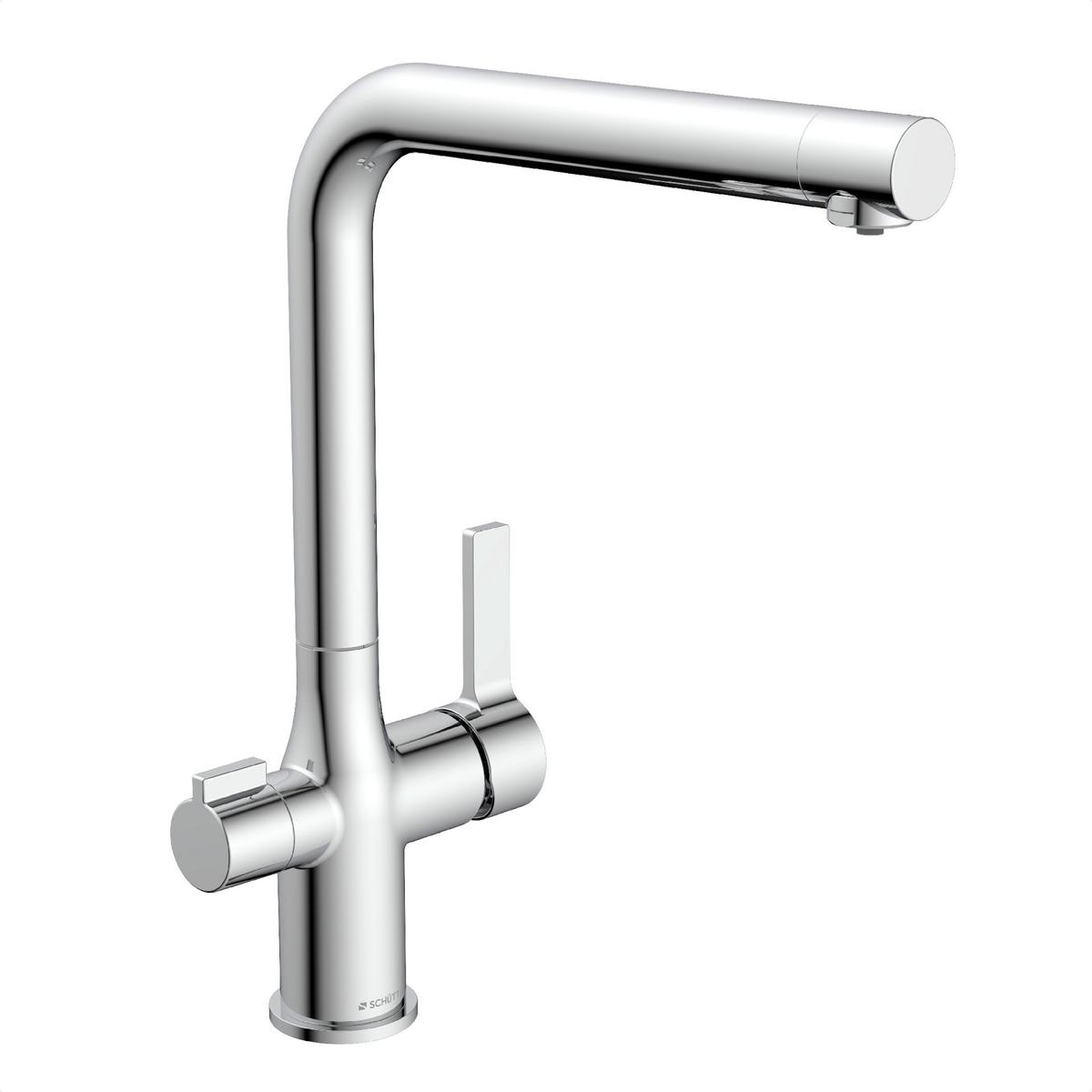 Küchenarmatur Aquastar Pro - Schwarz, MODERN, Metall (14/33,5/26,5cm)