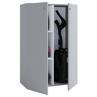 Komoda Lona mini sivá - sivá, Basics, kompozitné drevo/plast (70/105/39cm) - MID.YOU