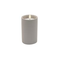 LED sviečka KAREN - sivobéžová, Modern, parafín/plast (7,5/12,5cm) - Mömax