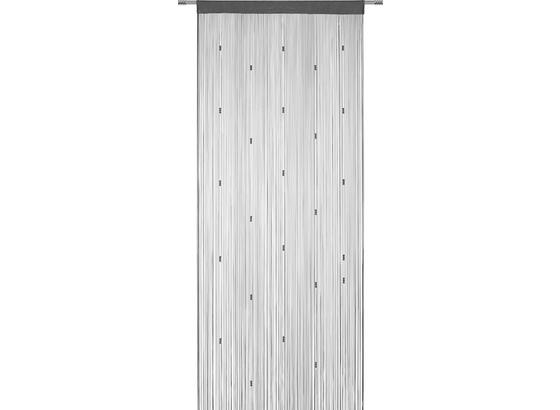 Provázková Záclona Perle -top- - růžová/antracitová, Romantický / Rustikální, textil (90/245cm) - Mömax modern living Provázková Záclona Perle -top- - růžová/antracitová, Romantický / Rustikální, textil (90/245cm) - Mömax modern living
