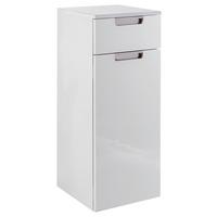 Unterschrank mit 1 Lade Mars B: 33 cm Weiß - Weiß, MODERN, Holzwerkstoff (33,0/88,5cm) - MID.YOU