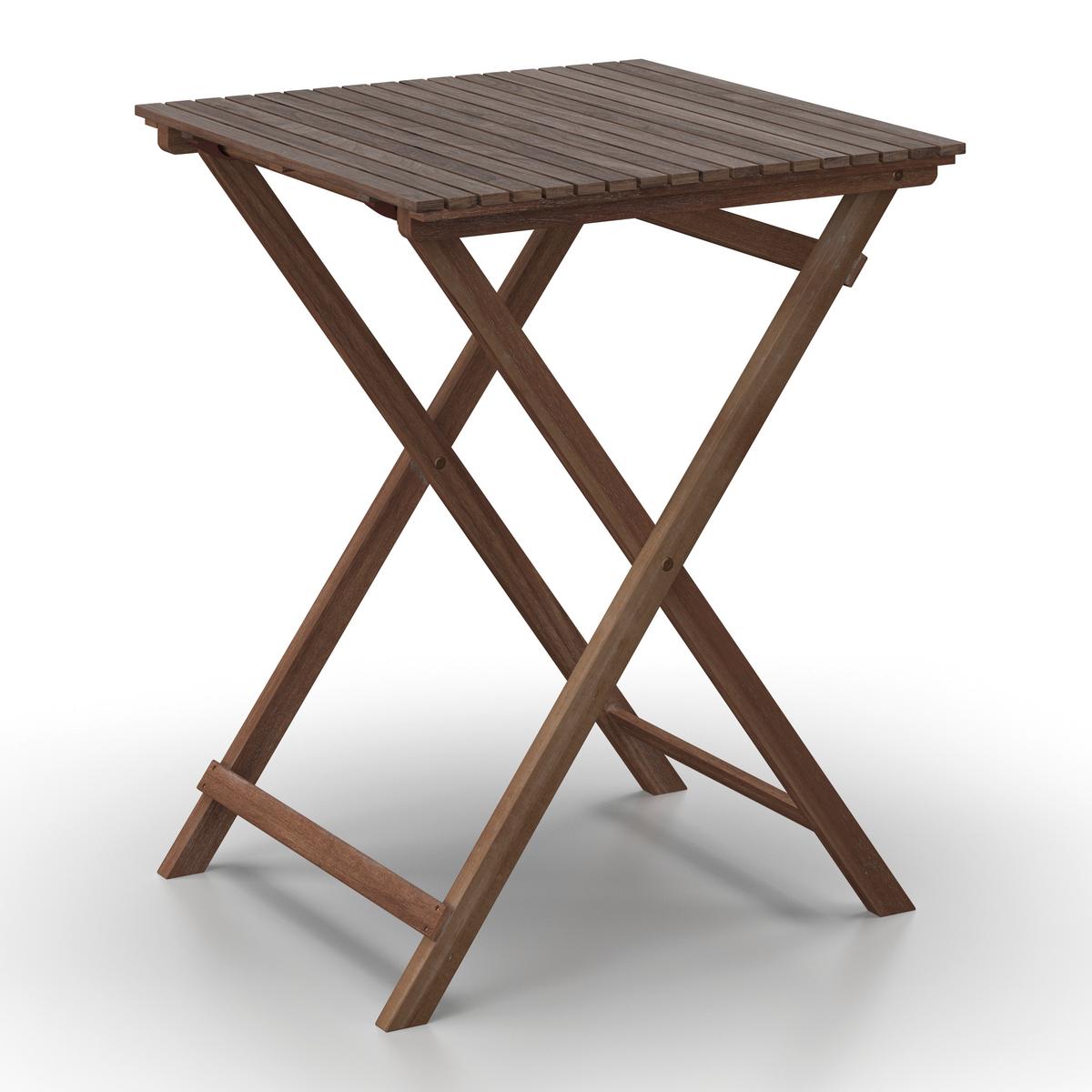 SADA NA BALKON EFFIE - barvy akácie, Moderní, dřevo/plast (60/76/60cm) - Bessagi Garden