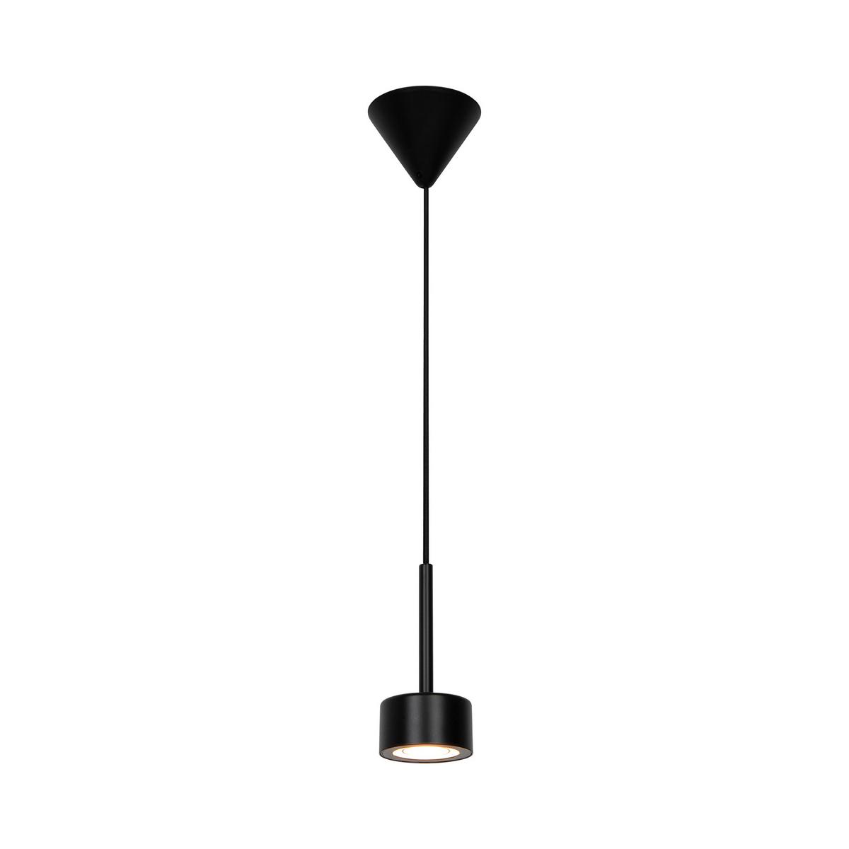 Hängeleuchte Clyde Schwarz D: 8,5 cm - Schwarz, Design, Metall (8,5/17,5cm) - Nordlux