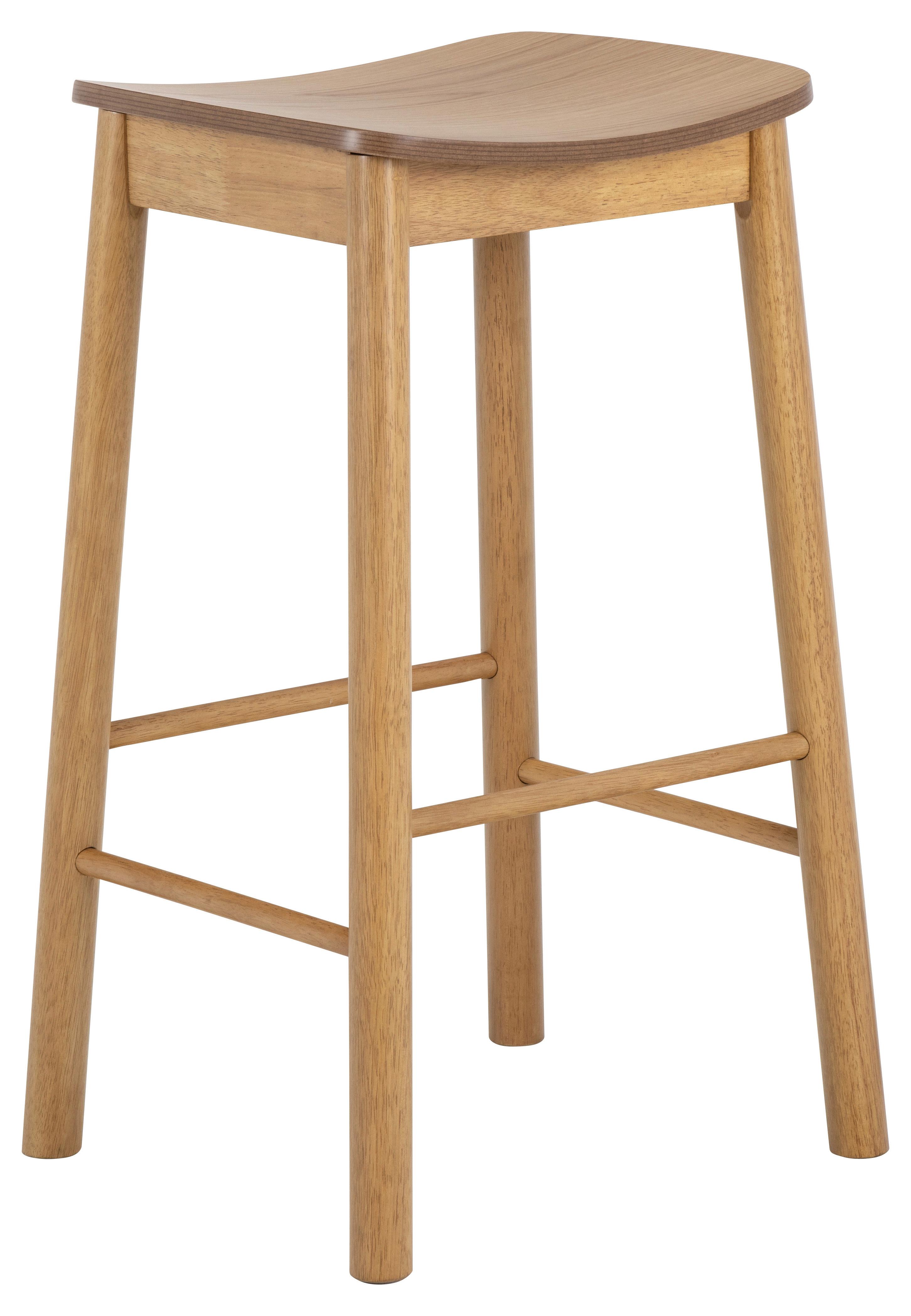 BAROVÁ STOLIČKA BARLOW - prírodná farba, Trend, drevo (44/76,8/39,5cm) - MID.YOU