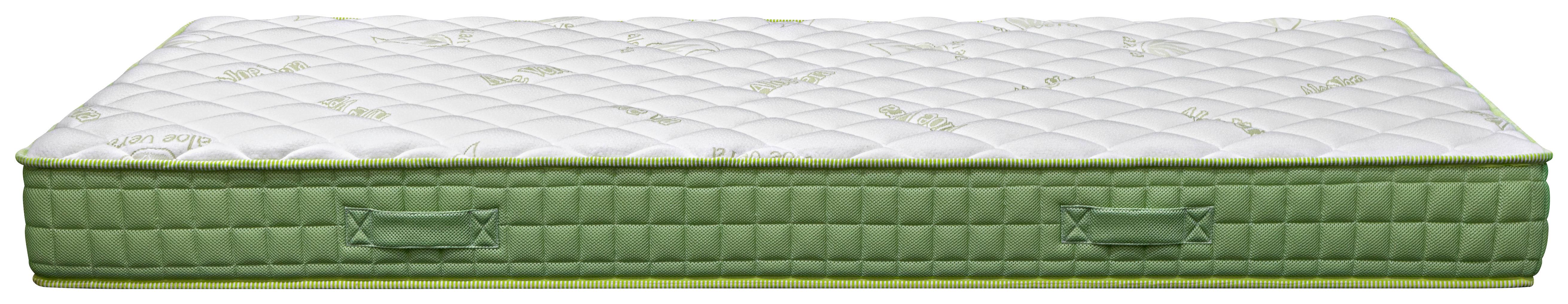 Matratze Aloesense Weiß, 90x200cm - Textil (90/200/18cm)