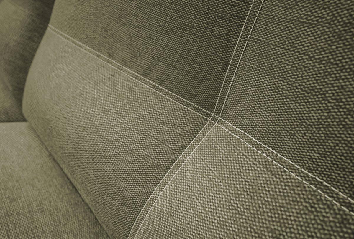 Schlafsofa Wendy - Schwarz/Weiß, Design, Textil (197/94/96cm) - MID.YOU