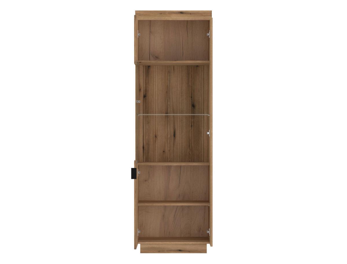 Vitrin Delamar - tölgyfa, Trend, faalapú anyag/Üveg (62,2/197,8/39,6cm)