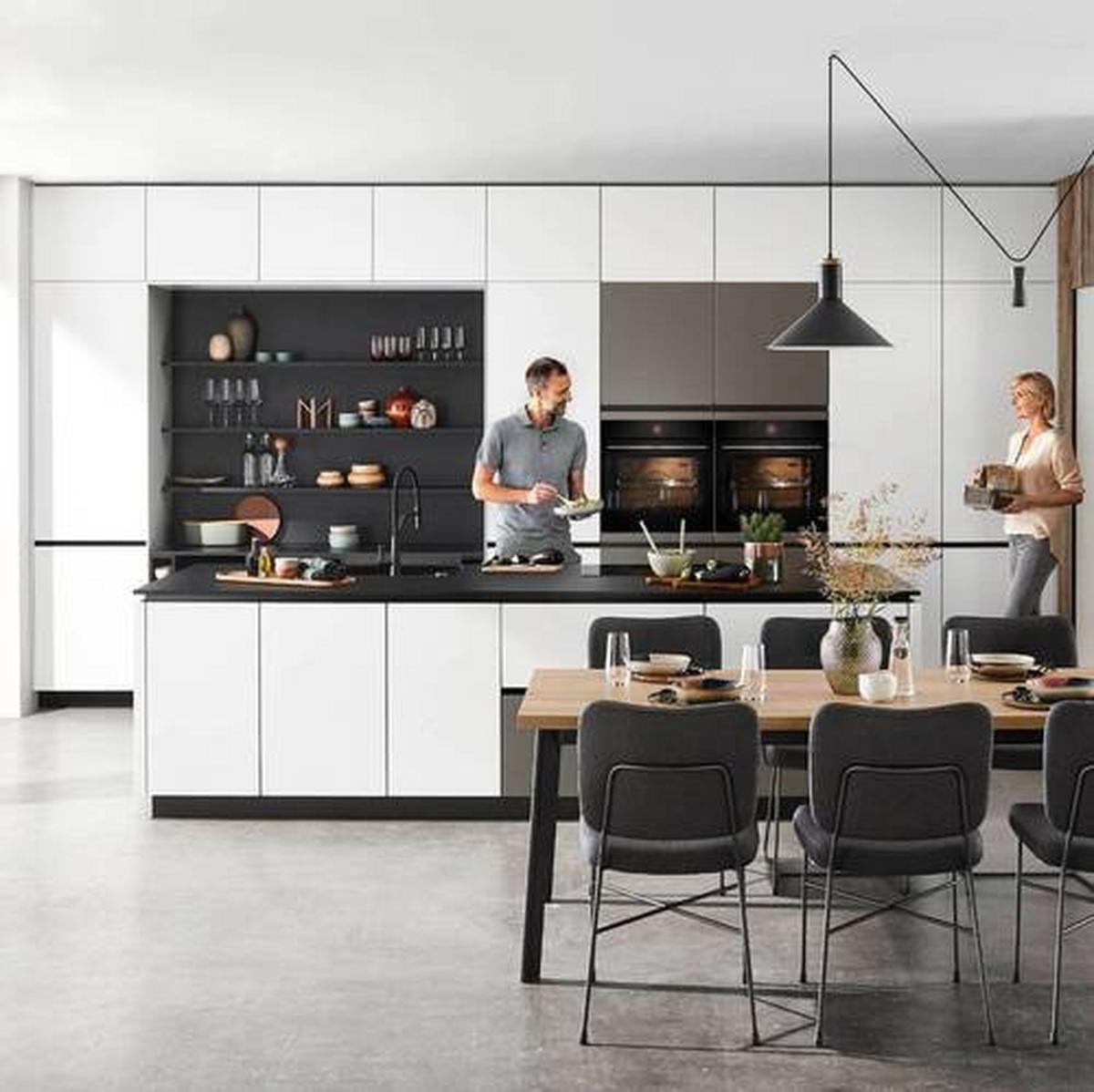 Apl in Schwarz Strukturiert Apl - Schwarz, MODERN, Holzwerkstoff - Vertico