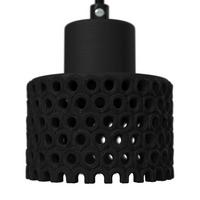 ZÁVĚSNÉ SVÍTIDLO LACE - černá, Moderní, keramika (12cm) - Bessagi Home