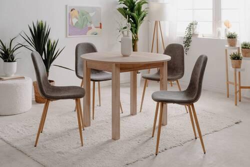 Esstisch Coburg 100 - Sonoma Eiche, Basics, Holzwerkstoff (100/75cm) - MID.YOU