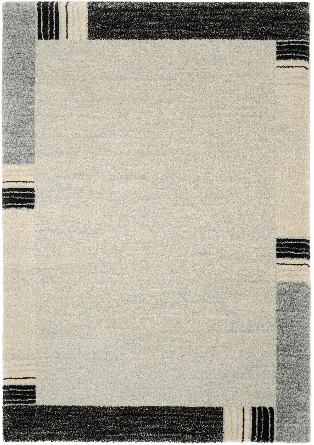 Webteppich Palazzo Lobo Grau 240x290 cm - Grau, KONVENTIONELL, Textil (240/290cm) - Novel