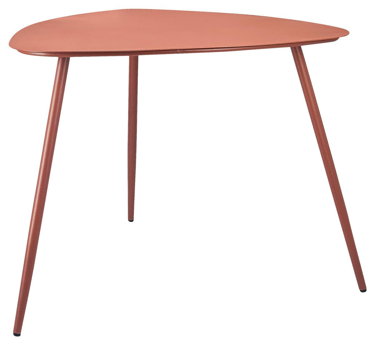 KONFERENČNÍ STOLEK FINE ORANŽOVÁ - oranžová, Moderní, kov (56/45,5/57,5cm) - Mömax