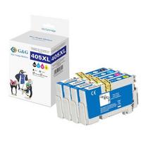 G&G Tintenpatrone GP-E405XLBKC MY, Schwarz,Cyan,Magenta,Gelb - Schwarz, Basics, Kunststoff
