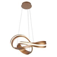 Led-hängeleuchte Josefina - Cappuccino, Kunststoff/Metall (52/120cm) - Luca Bessoni