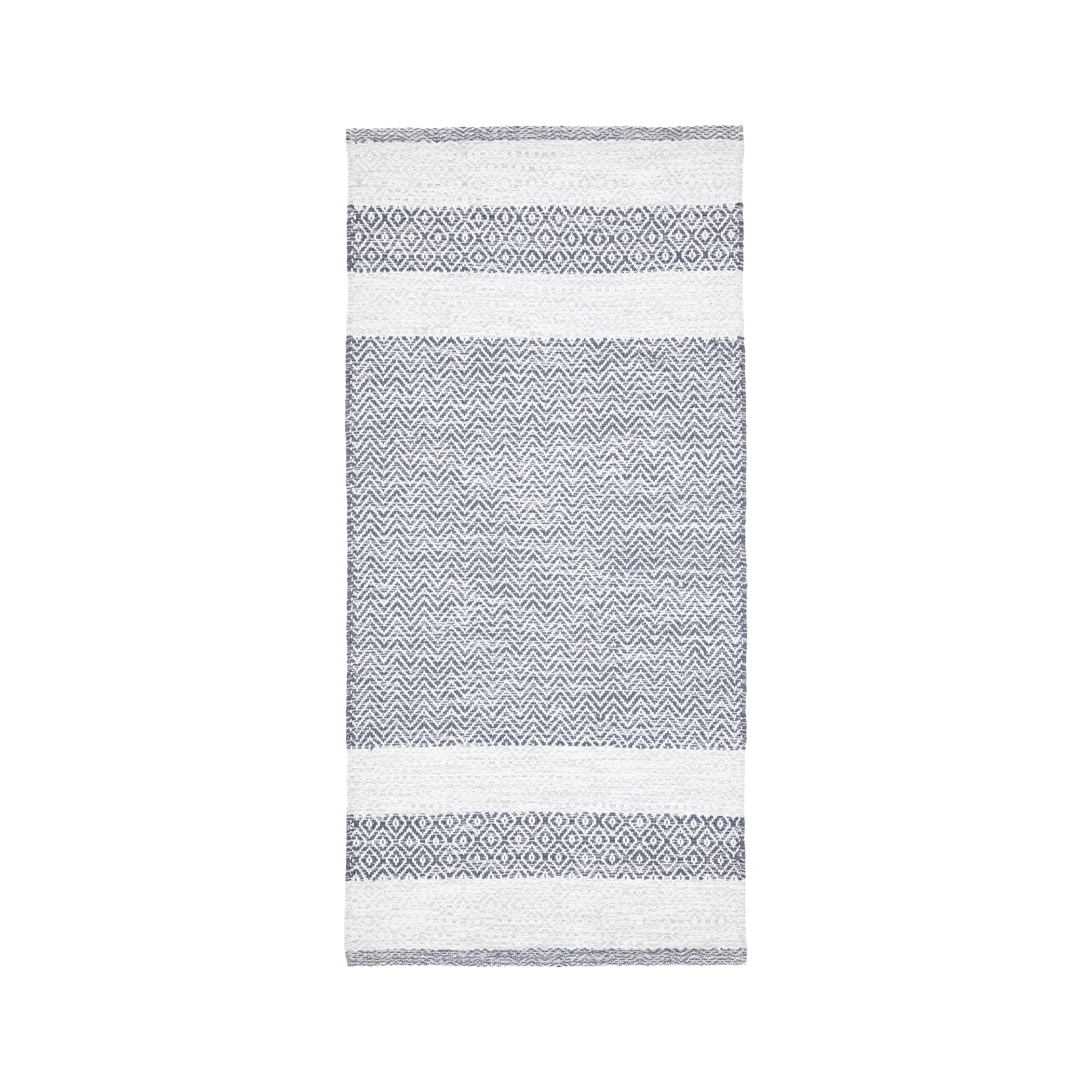 Ručne tkaný koberec ELISA, š/d: 60/120 cm - svetlosivá, Modern, textil (60/120cm) - Modern Living