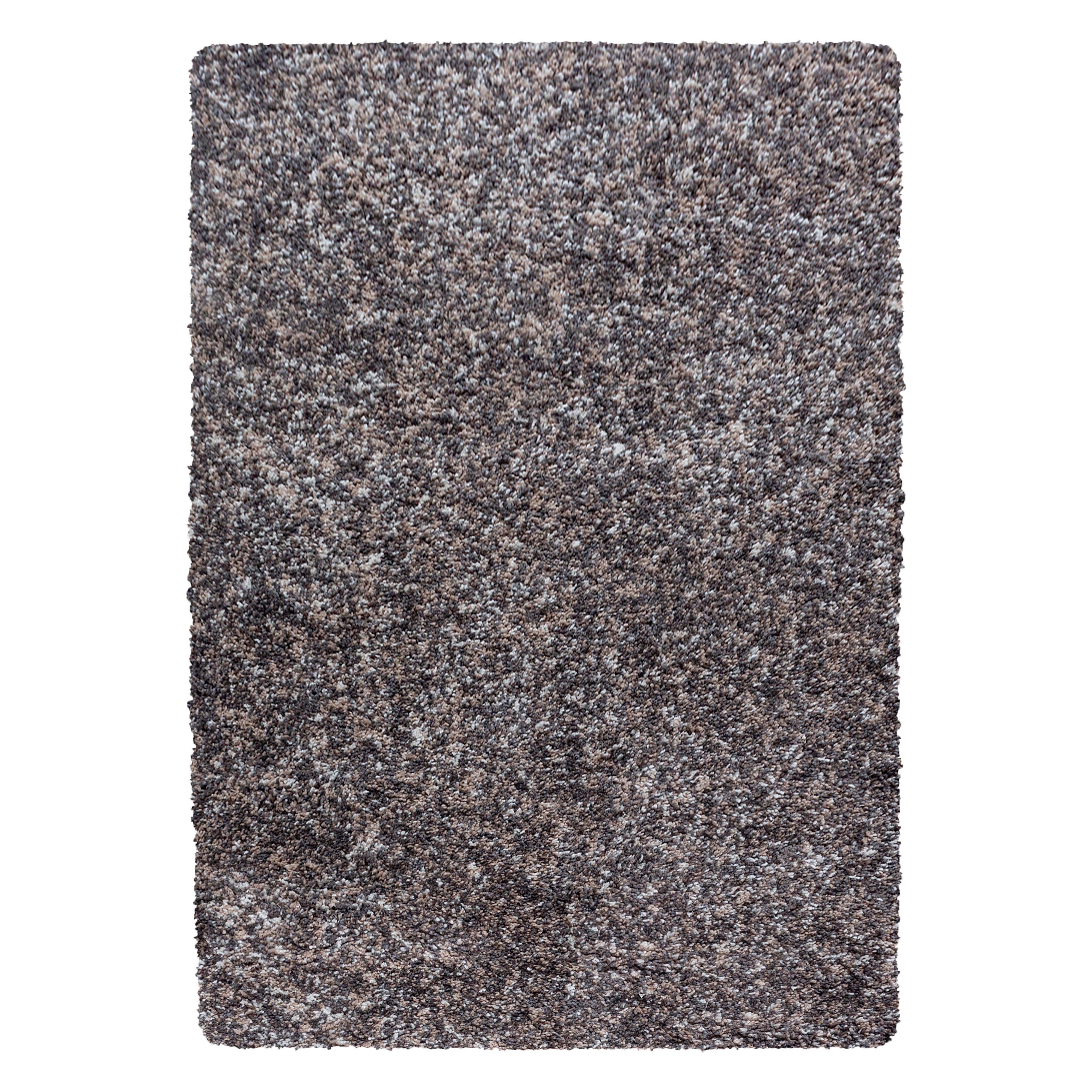 Hochflorteppich Enjoy - Taupe, KONVENTIONELL, Textil (280/370cm) - Novel