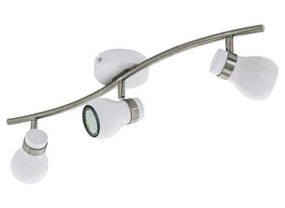LED-Deckenleuchte Arboledas - Weiß/Nickelfarben, MODERN, Metall (10,5/56cm) LED-Deckenleuchte Arboledas - Weiß/Nickelfarben, MODERN, Metall (10,5/56cm)