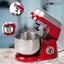 Küchenmaschine Km 3709 - Rot, MODERN, Kunststoff/Metall (36,6/29,9/21,5cm) - Clatronic Küchenmaschine Km 3709 - Rot, MODERN, Kunststoff/Metall (36,6/29,9/21,5cm) - Clatronic
