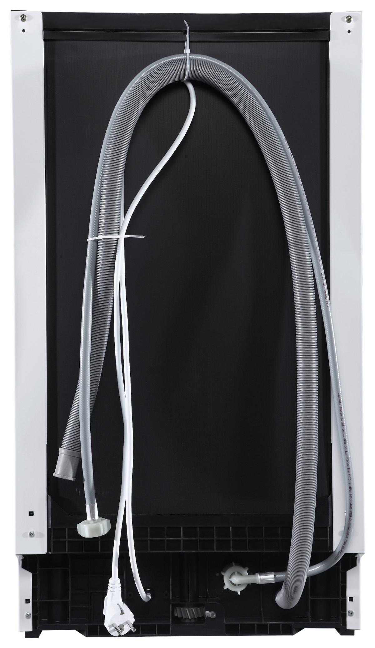 Geschirrspüler Respekta Katha - Weiß/Grau, Trend, Kunststoff/Metall (44/81,5/57cm) - Respekta