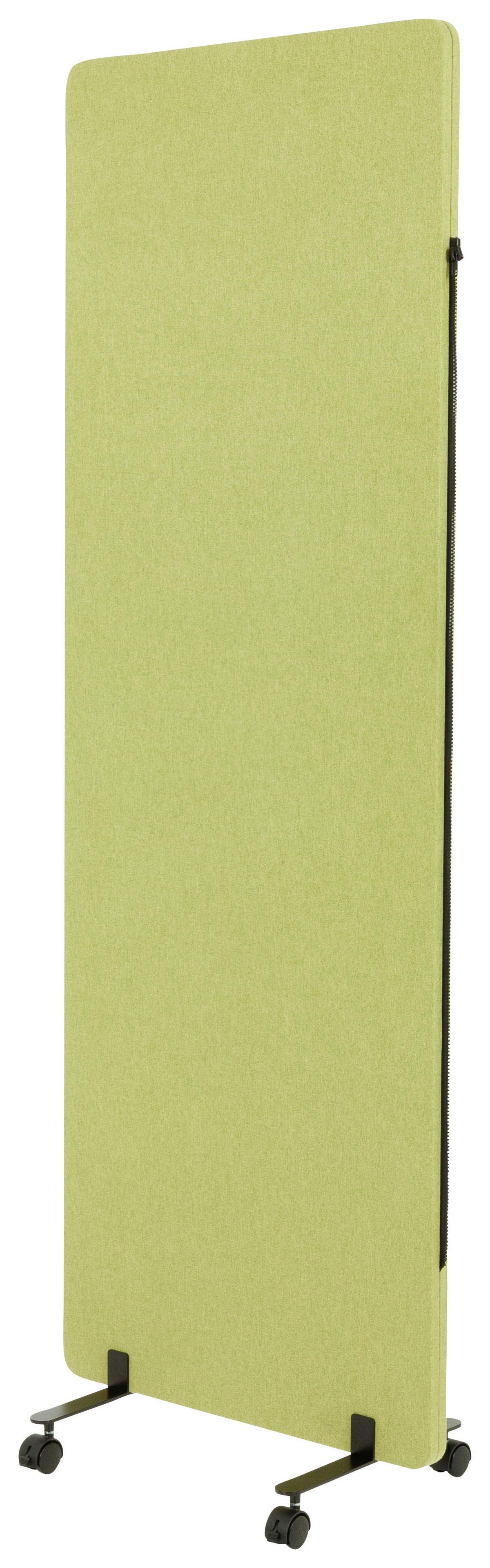 Trennwand Flexmiut - Hellgrün, Basics, Kunststoff/Textil (60/177/3cm) - MID.YOU