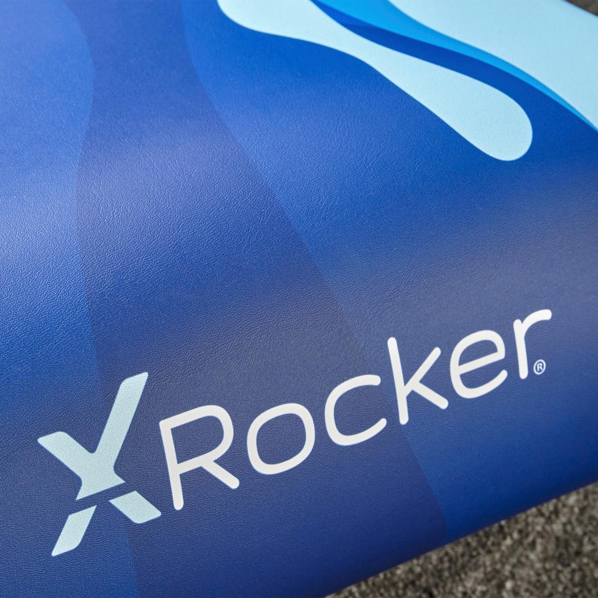 Gamingsessel Video Rocker - Blau, MODERN, Textil (41/65/85cm) - X Rocker