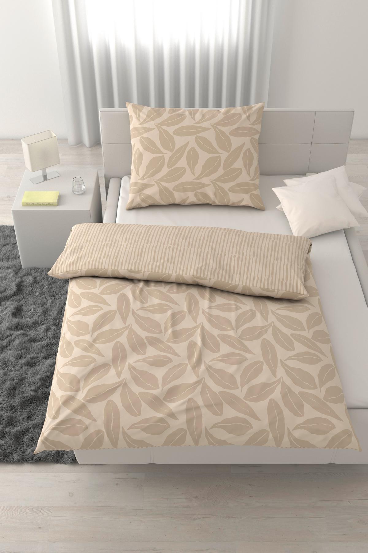 POVLEČENÍ NATURE HOME WENDE - béžová, textil (140/200cm) - Mömax