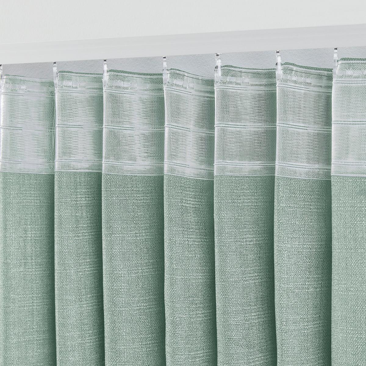 HOTOVÝ ZÁVĚS Leo, 135/255cm, zelená - olivově zelená, textil (135/255cm) - Premium Living