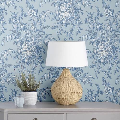 Vliestapete 115251 - Blau, Basics, Papier/Kunststoff (52/1005cm)