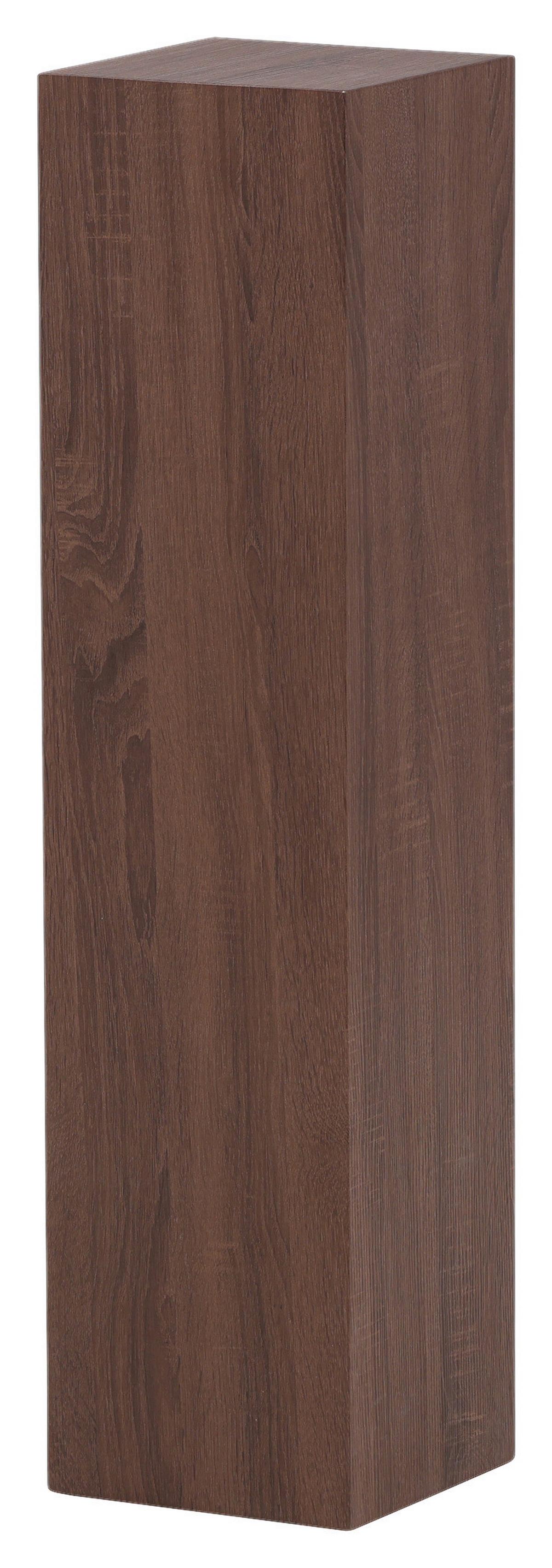 Beistelltisch Ramsvik - Braun, Design, Holz (23/23/95cm) - Livetastic