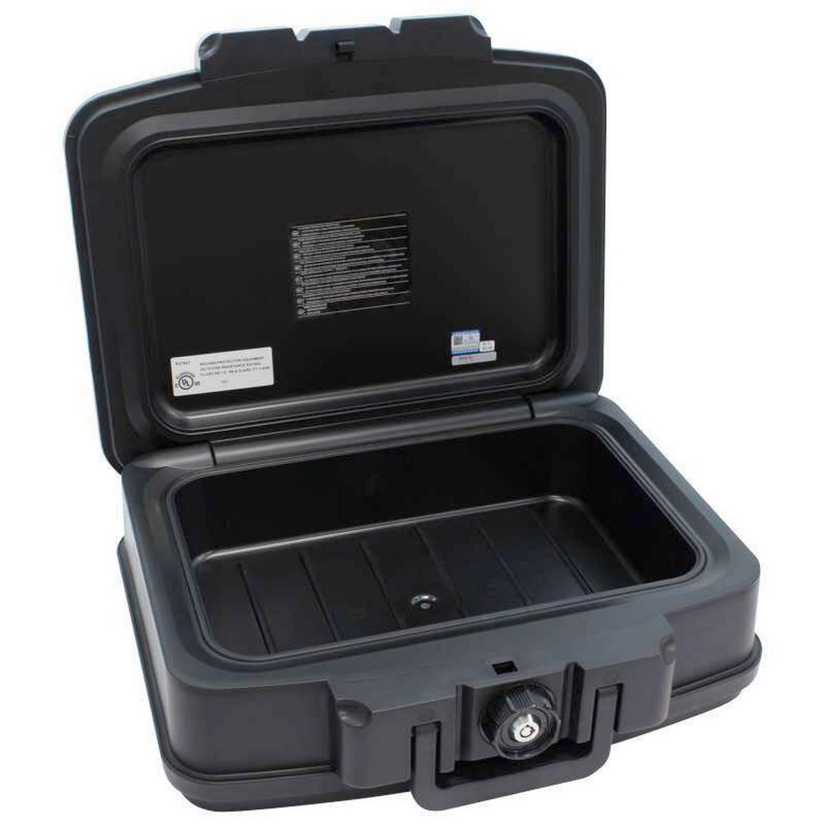 Brandschutztresor Firedatabox2 - Schwarz, KONVENTIONELL, Kunststoff (44/16,5/37cm) - ROTTNER