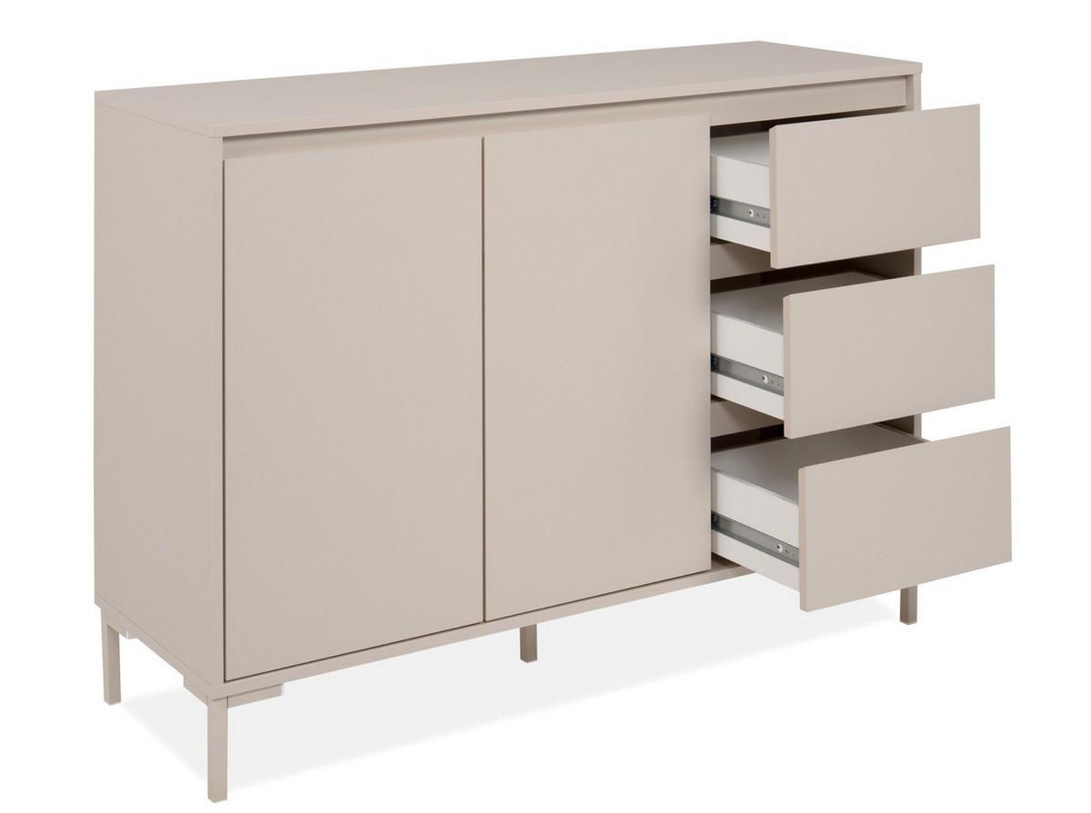 Kommode Korsika Kaschmir B: 120cm - Kaschmir, Design, Holzwerkstoff (120/87/40cm) - MID.YOU