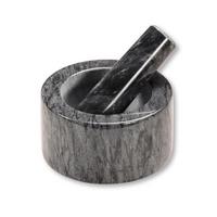 Mörserset Mörser Mit Schlegel - Schwarz, Basics, Naturmaterialien (13/13/8cm) - Kesper