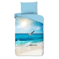 Bettwäsche Sealife Multicolor 140x200 cm - Multicolor, Trend, Textil (140/200cm)