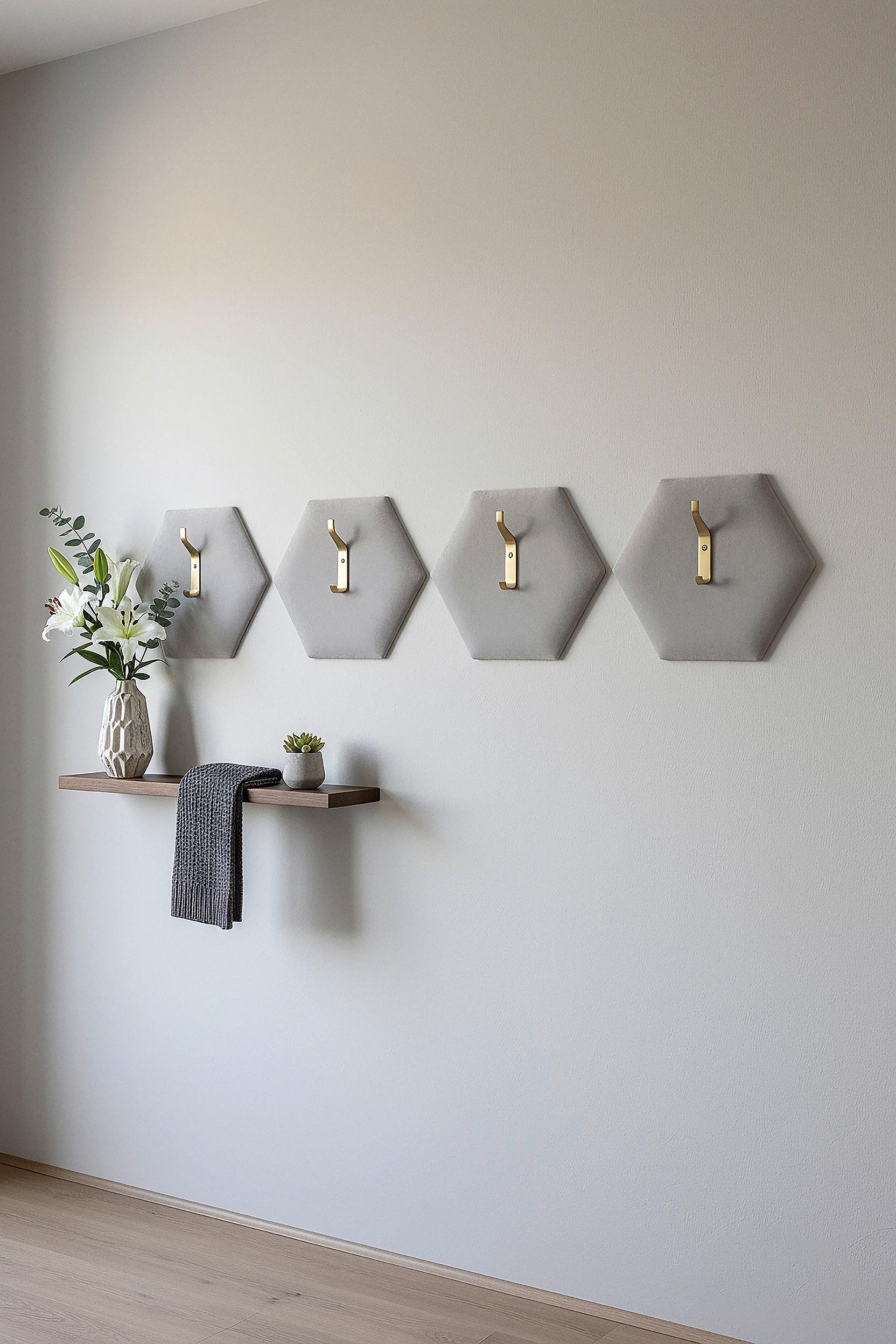 Wandpaneel Claudia 4 Cappuccino B: 35 Cm - Cappuccino, Trend, Holzwerkstoff/Kunststoff (35/30/3.6cm)