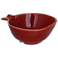Dekorační miska JOLIE - červená, Konvenční, keramika (13,1/4,8/10,6cm) - Mömax
