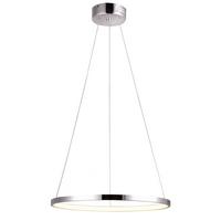 LED-PENDELLEUCHTE 31-64646 LUNE - Chromfarben, Design, Metall (40/40/100cm)