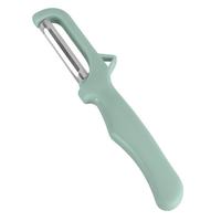 Sparschäler Marty, Mintgrün Bxl: Ca. 3,8x18 Cm - Edelstahlfarben, Basics, Metall (3,8/18cm) - Metaltex