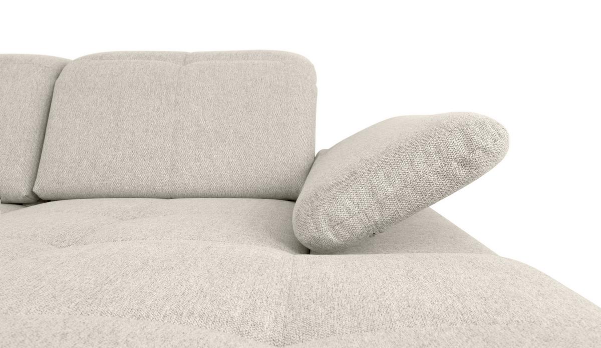 Wohnlandschaft Ramzes Beige U: 215x238x173 cm - Beige/Grau, Design, Textil (215/328/173cm) - MID.YOU