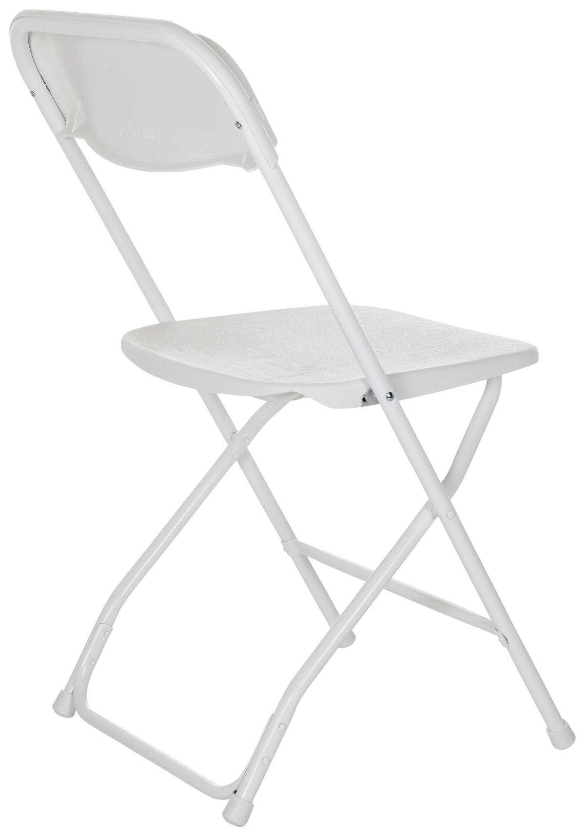 Klappstuhl Tudela Xxl W - Weiß, Basics, Kunststoff (46/80/50cm) - MID.YOU