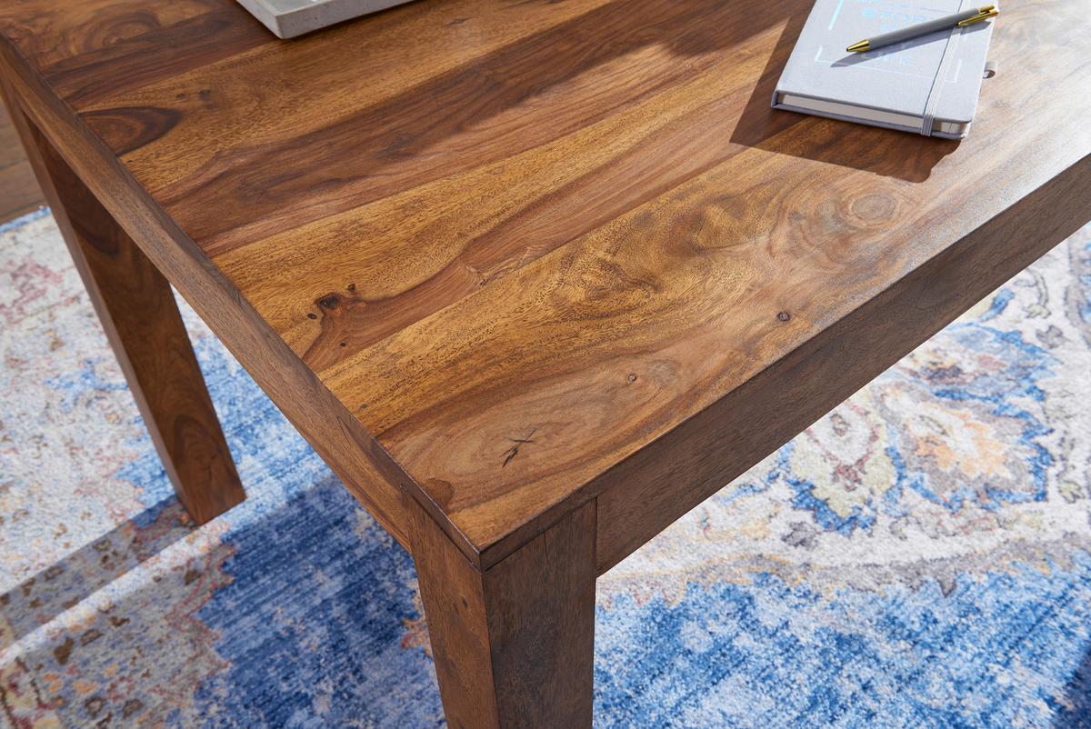 Esstisch Wl1.320 - Sheeshamfarben, Design, Holz (140/80/76cm) - MID.YOU