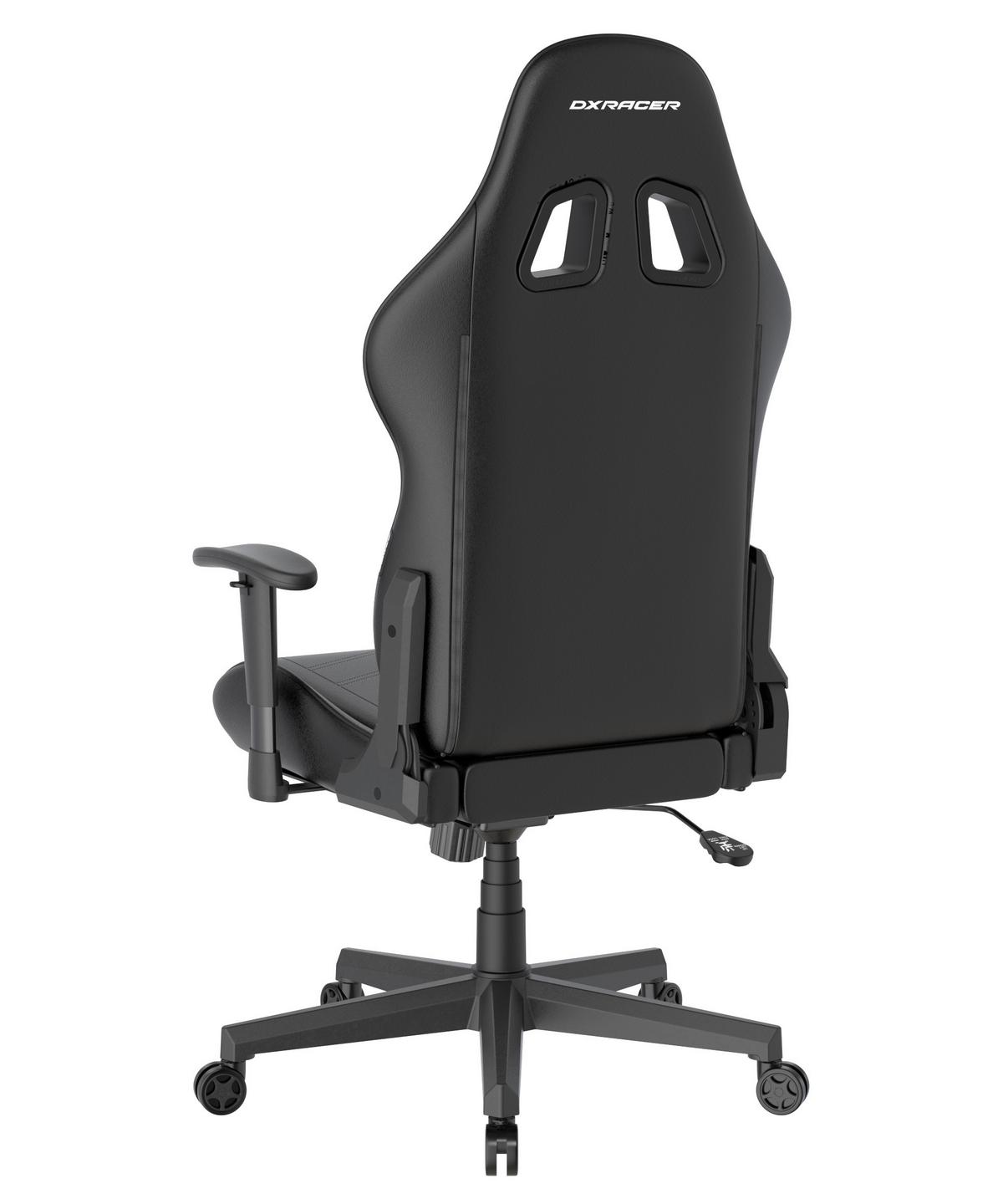 Gamingstuhl Prince Schwarz B: 70cm - Schwarz/Weiß, KONVENTIONELL, Kunststoff/Textil (70/132/70cm) - Dxracer