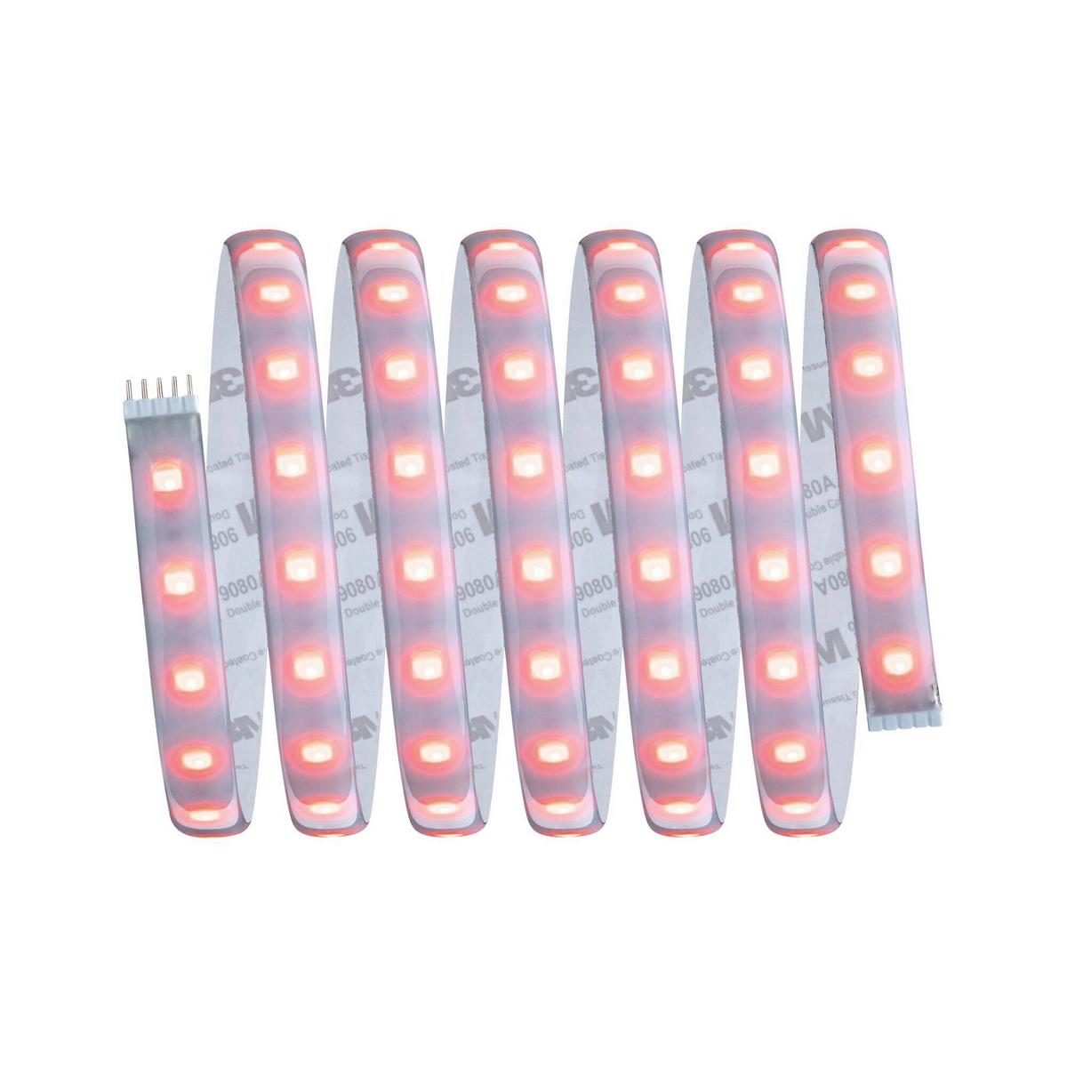 Led-streifen Farbwechsler L: 2,5 M, Dimmbar - Silberfarben, Basics, Kunststoff (250,0cm) - Paulmann