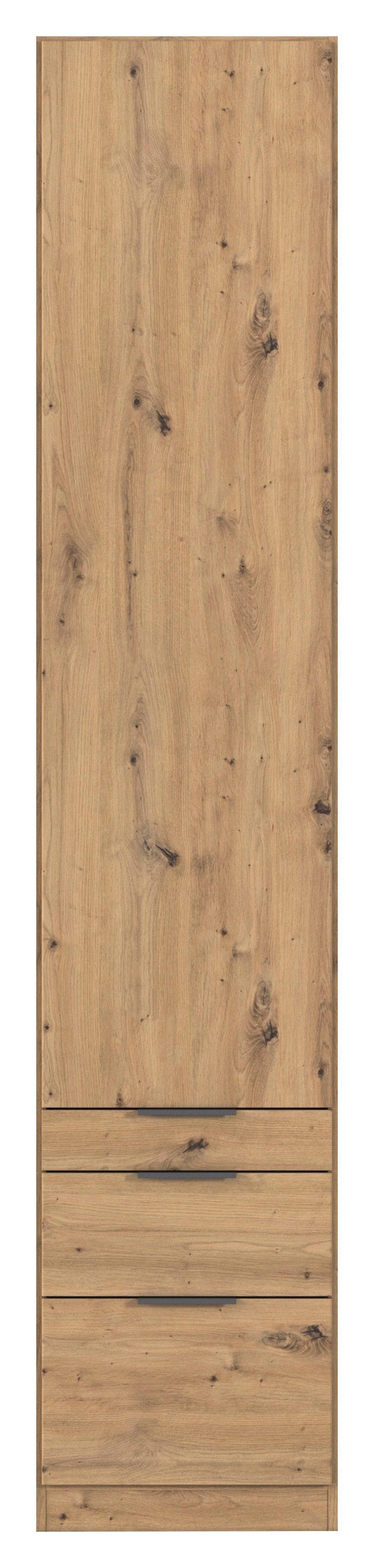Drehtürenschrank Alabama Eiche Dekor B: 47 Cm - Eiche Artisan, MODERN, Holzwerkstoff (47/229/54cm) - Rauch Möbel