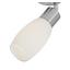 Strahler Brigitte - Nickelfarben, KONVENTIONELL, Glas/Metall (8/8/22,2cm) - Ombra Strahler Brigitte - Nickelfarben, KONVENTIONELL, Glas/Metall (8/8/22,2cm) - Ombra