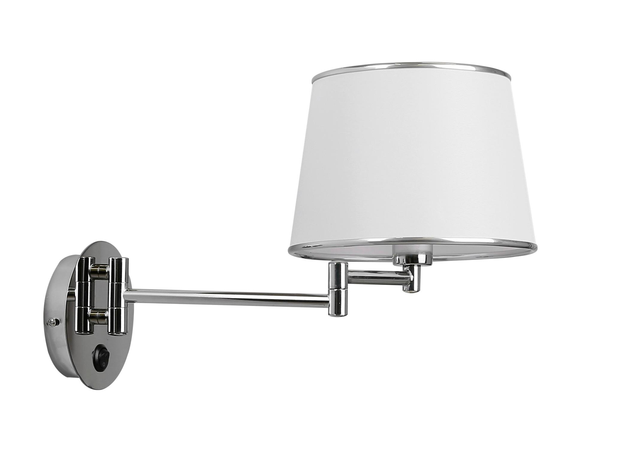 Wandleuchte 21-06066 - Chromfarben, Basics, Metall (23/23/41cm)