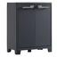 Geräteschrank Moby Niedrig 80/100/44 - Anthrazit, MODERN, Kunststoff (80/100/44cm)