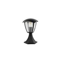 Wegeleuchte 563260132 Venta - Klar/Schwarz, KONVENTIONELL, Kunststoff/Metall (17/17/30cm) - Trio Leuchten