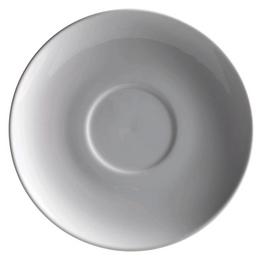 6 Cappuccinotassen aus weißer Keramik 6 Cappuccinotassen aus weißer Keramik